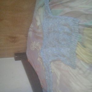 A blue and white shirt